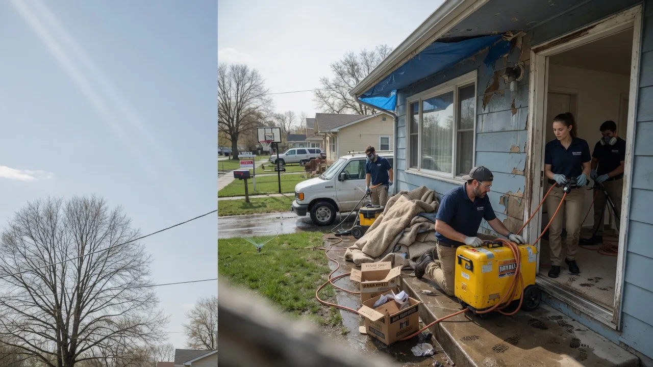 Basement Flood Cleanup in Eldon, IA near me